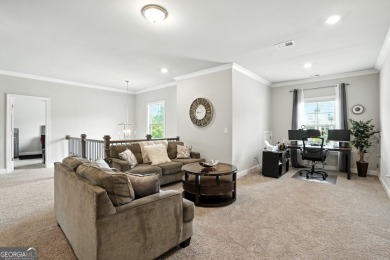 Welcome to this beautifully designed 5-bedroom, 4-bath home on Canongate At Heron Bay in Georgia - for sale on GolfHomes.com, golf home, golf lot