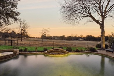 This impeccably maintained, golf-course-backed retreat overlooks on Bridlewood Golf Course in Texas - for sale on GolfHomes.com, golf home, golf lot