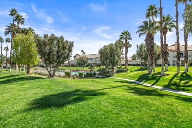 Enjoy the peacefully greenbelt setting with views of the trees on Desert Falls Country Club in California - for sale on GolfHomes.com, golf home, golf lot