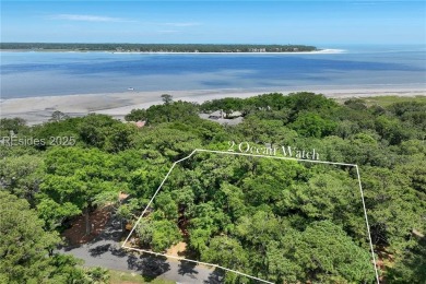 OCEAN VIEWS IN HAIG POINT!!!  A large homesite on one of the on Haig Point Golf Club in South Carolina - for sale on GolfHomes.com, golf home, golf lot