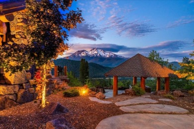 Sentinel Retreat rises boldly from its ridge-top setting above on Mount Shasta Resort in California - for sale on GolfHomes.com, golf home, golf lot