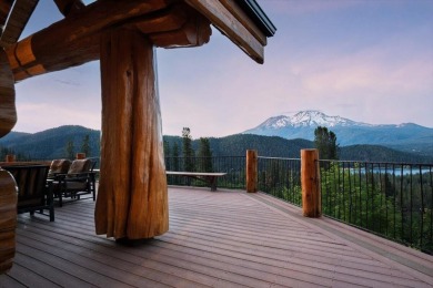 Sentinel Retreat rises boldly from its ridge-top setting above on Mount Shasta Resort in California - for sale on GolfHomes.com, golf home, golf lot