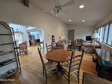 Living grand on the golf course! Home has vaulted ceilings on Lords Valley Country Club, Inc in Pennsylvania - for sale on GolfHomes.com, golf home, golf lot