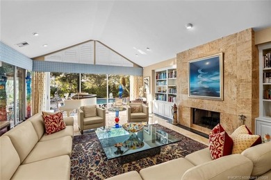 A truly exceptional offering within a secure gated enclave on Harbour Ridge Yacht and Country Club in Florida - for sale on GolfHomes.com, golf home, golf lot