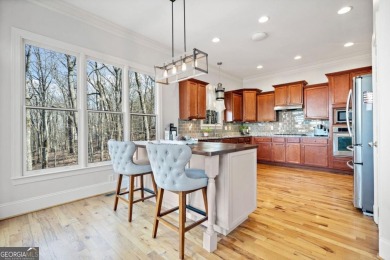 Stunning Craftsman Home surrounded by Seasonal Mountain Views on The Highlands Course at Lake Arrowhead in Georgia - for sale on GolfHomes.com, golf home, golf lot