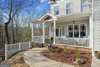Stunning Craftsman Home surrounded by Seasonal Mountain Views on The Highlands Course at Lake Arrowhead in Georgia - for sale on GolfHomes.com, golf home, golf lot