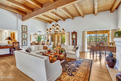 IMMEDIATE GOLF MEMBERSHP AT CLOSE OF ESCROW. Timeless elegance on Desert Highlands Golf Club in Arizona - for sale on GolfHomes.com, golf home, golf lot