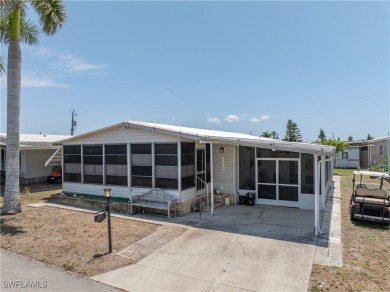 Charming and Unique Home in Highly Sought-After Tamiami Village on Six Lakes Country Club in Florida - for sale on GolfHomes.com, golf home, golf lot