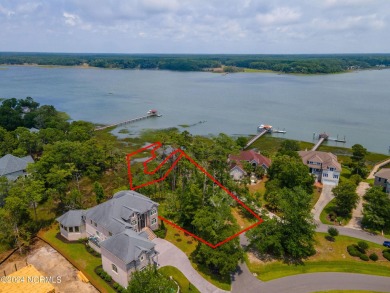 Excellent Opportunity To Seize A Waterfront Building & Dock Lot on Lockwood Folly Country Club in North Carolina - for sale on GolfHomes.com, golf home, golf lot