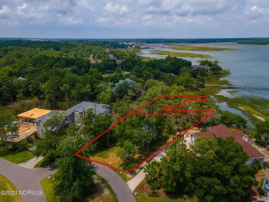 Excellent Opportunity To Seize A Waterfront Building & Dock Lot on Lockwood Folly Country Club in North Carolina - for sale on GolfHomes.com, golf home, golf lot