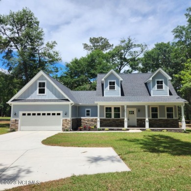 Beautiful 3 Br 2 Bath home move in ready on beautiful Blane on Oyster Bay Golf Links in North Carolina - for sale on GolfHomes.com, golf home, golf lot