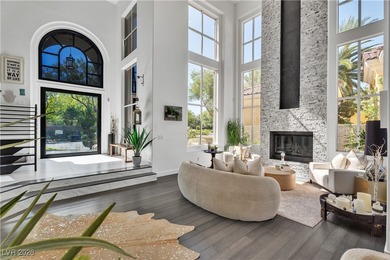 Country Club Hills... Reimagined perfection on the 11th fairway on TPC at Summerlin in Nevada - for sale on GolfHomes.com, golf home, golf lot