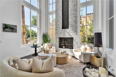 Country Club Hills... Reimagined perfection on the 11th fairway on TPC at Summerlin in Nevada - for sale on GolfHomes.com, golf home, golf lot