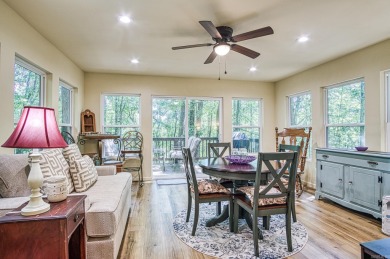 Enjoy the serenity and beauty of the forest from the deck of on Cortez Golf Course in Arkansas - for sale on GolfHomes.com, golf home, golf lot