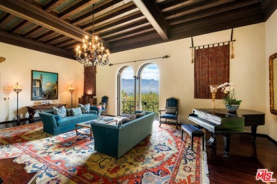 The Charles H Thorne House; an alluring Spanish Colonial revival on Annandale Golf Club in California - for sale on GolfHomes.com, golf home, golf lot