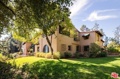 The Charles H Thorne House; an alluring Spanish Colonial revival on Annandale Golf Club in California - for sale on GolfHomes.com, golf home, golf lot