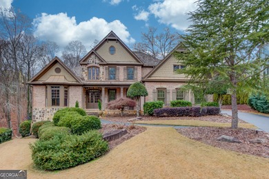 Discover luxury living in the highly sought-after Chestatee Golf on Chestatee Golf Club in Georgia - for sale on GolfHomes.com, golf home, golf lot