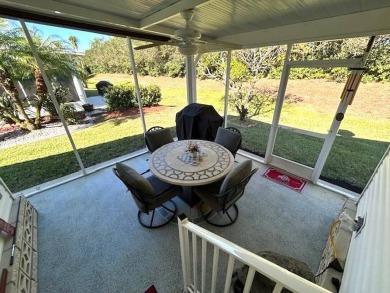 Step into this immaculately maintained 2-bedroom, 2-bathroom on Sun n Lake Golf and Country Club in Florida - for sale on GolfHomes.com, golf home, golf lot