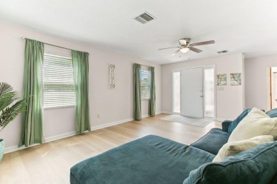 Discover This Charming Bungalow Located In The Shores on St. Augustine Shores Golf Club in Florida - for sale on GolfHomes.com, golf home, golf lot