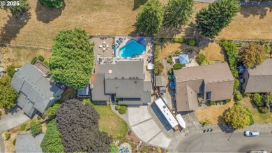 Stunning Golf Course Home with Pool, Workshop, and In-Law on Rock Creek Country Club in Oregon - for sale on GolfHomes.com, golf home, golf lot