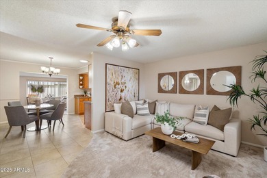 Beautifully updated townhome ideally located near all that Sun on Sun City South Golf Course in Arizona - for sale on GolfHomes.com, golf home, golf lot