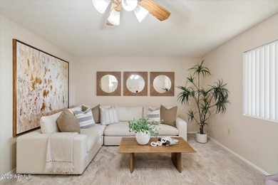 Beautifully updated townhome ideally located near all that Sun on Sun City South Golf Course in Arizona - for sale on GolfHomes.com, golf home, golf lot