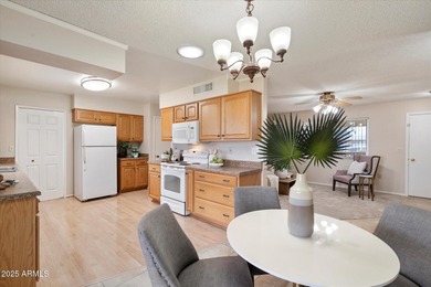 Beautifully updated townhome ideally located near all that Sun on Sun City South Golf Course in Arizona - for sale on GolfHomes.com, golf home, golf lot