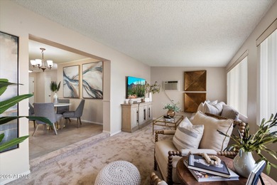 Beautifully updated townhome ideally located near all that Sun on Sun City South Golf Course in Arizona - for sale on GolfHomes.com, golf home, golf lot