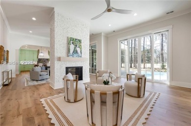Beautiful NEW HOME in Colleton River with a great view of on Colleton River Plantation Club in South Carolina - for sale on GolfHomes.com, golf home, golf lot