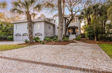 Oceanfront luxury meets island lifestyle in this 6BR/6.5BA on Palmetto Dunes Golf Course and Resort in South Carolina - for sale on GolfHomes.com, golf home, golf lot