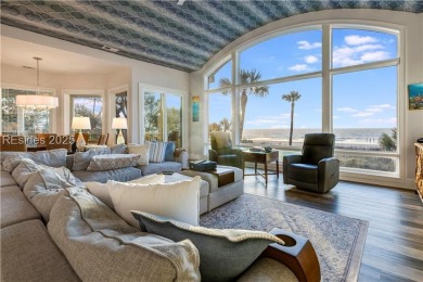 Oceanfront luxury meets island lifestyle in this 6BR/6.5BA on Palmetto Dunes Golf Course and Resort in South Carolina - for sale on GolfHomes.com, golf home, golf lot