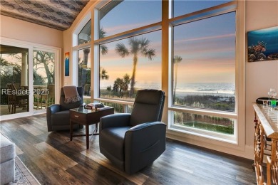 Oceanfront luxury meets island lifestyle in this 6BR/6.5BA on Palmetto Dunes Golf Course and Resort in South Carolina - for sale on GolfHomes.com, golf home, golf lot
