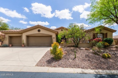 Fantastic east-facing & entertaining backyard with golf course on Anthem Golf and Country Club  in Arizona - for sale on GolfHomes.com, golf home, golf lot
