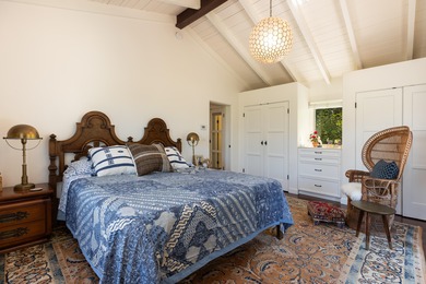 Private and serene vintage Spanish home in Hope Ranch with on La Cumbre Country Club in California - for sale on GolfHomes.com, golf home, golf lot