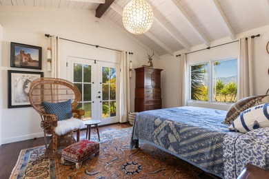 Private and serene vintage Spanish home in Hope Ranch with on La Cumbre Country Club in California - for sale on GolfHomes.com, golf home, golf lot