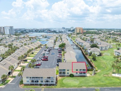 This stunning 2-bedroom, 2-bath canal-front condo is a must-see! on Sandpiper Cove Golf Course in Florida - for sale on GolfHomes.com, golf home, golf lot