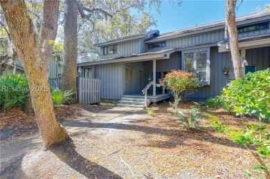 Tucked away in a serene setting on the Trent Jones Golf Course on Palmetto Dunes Golf Course and Resort in South Carolina - for sale on GolfHomes.com, golf home, golf lot