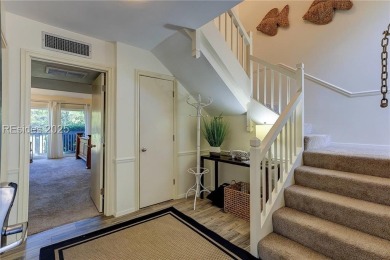 Tucked away in a serene setting on the Trent Jones Golf Course on Palmetto Dunes Golf Course and Resort in South Carolina - for sale on GolfHomes.com, golf home, golf lot