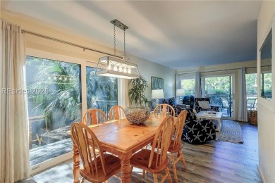 Tucked away in a serene setting on the Trent Jones Golf Course on Palmetto Dunes Golf Course and Resort in South Carolina - for sale on GolfHomes.com, golf home, golf lot