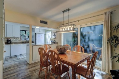 Tucked away in a serene setting on the Trent Jones Golf Course on Palmetto Dunes Golf Course and Resort in South Carolina - for sale on GolfHomes.com, golf home, golf lot