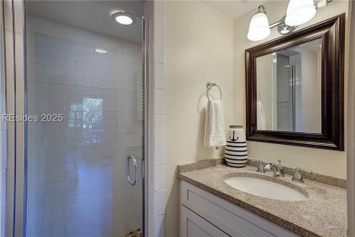 Tucked away in a serene setting on the Trent Jones Golf Course on Palmetto Dunes Golf Course and Resort in South Carolina - for sale on GolfHomes.com, golf home, golf lot