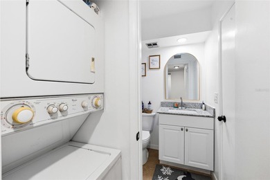 Turnkey and fully furnished, this beautifully updated villa on Seven Springs Golf and Country Club in Florida - for sale on GolfHomes.com, golf home, golf lot