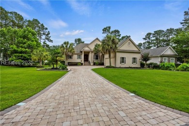 Stunning 3700 sqft custom 4bd/4.5ba home in prestigious Hampton on Hampton Hall Club in South Carolina - for sale on GolfHomes.com, golf home, golf lot
