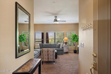 Well located within the gated Village at Grayhawk, this bright on Talon at Grayhawk Golf Course in Arizona - for sale on GolfHomes.com, golf home, golf lot