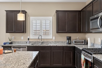 Located on a premium homesite with no backyard neighbors, this on Poston Butte Golf Club in Arizona - for sale on GolfHomes.com, golf home, golf lot