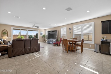 Located on a premium homesite with no backyard neighbors, this on Poston Butte Golf Club in Arizona - for sale on GolfHomes.com, golf home, golf lot