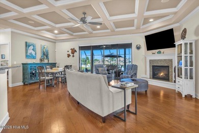 Experience the pinnacle of coastal living in this custom-built on Magnolia Greens Golf Plantation in North Carolina - for sale on GolfHomes.com, golf home, golf lot