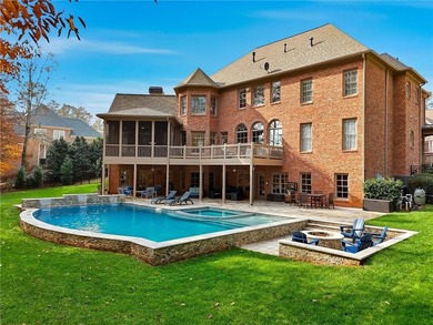 Exquisite 1.26-acre cul-de-sac estate in the Gated section of on White Columns Country Club in Georgia - for sale on GolfHomes.com, golf home, golf lot