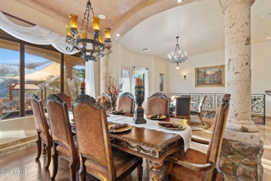 Tuscan charm meets desert living in this stunning 4 bed, 4.5 on Estrella Mountain Ranch Golf Course in Arizona - for sale on GolfHomes.com, golf home, golf lot