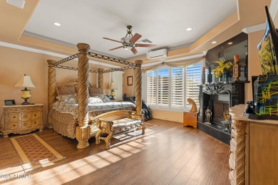 Tuscan charm meets desert living in this stunning 4 bed, 4.5 on Estrella Mountain Ranch Golf Course in Arizona - for sale on GolfHomes.com, golf home, golf lot